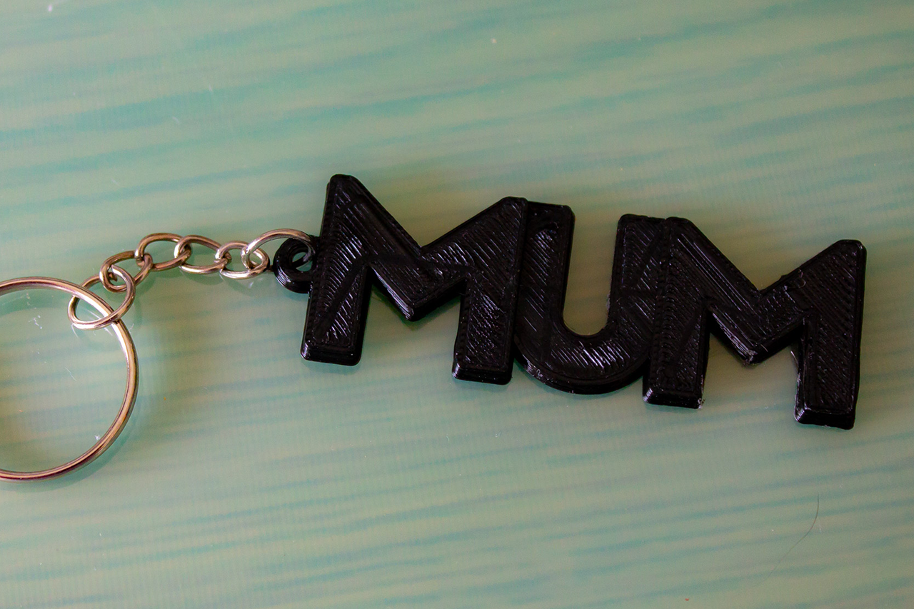 Mum keyring