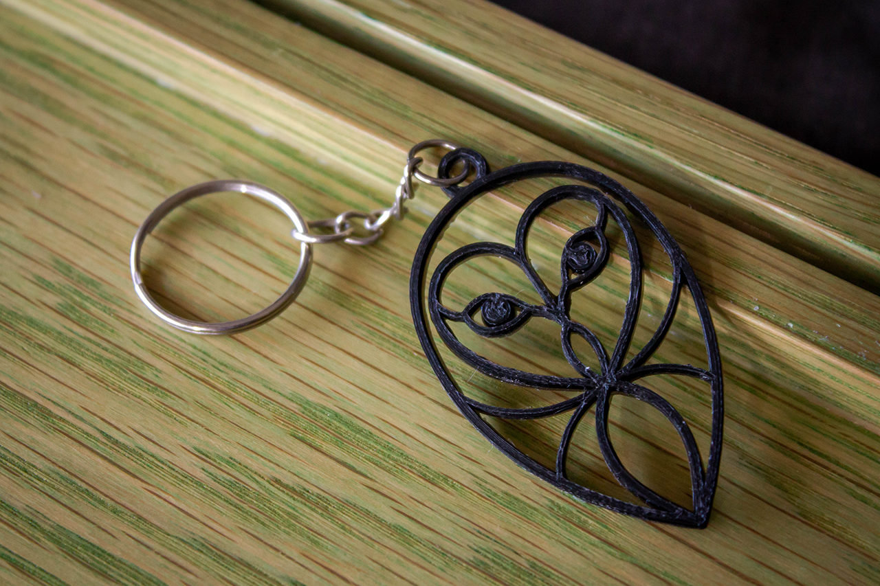 Owl keyring