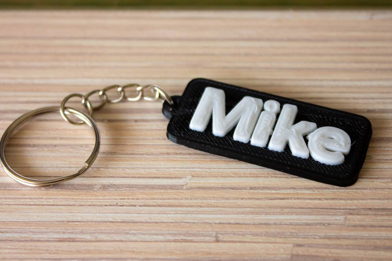 Mike keyring